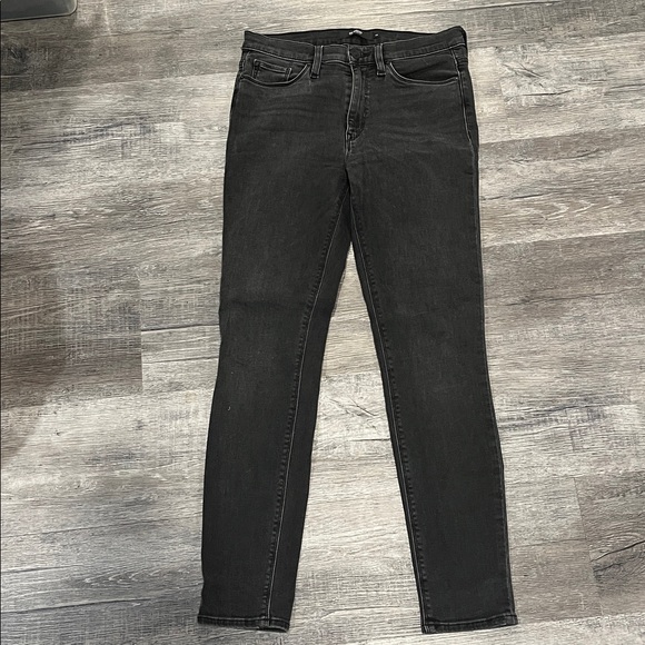 Hudson Barbara High-Rise Super Skinny Supermodel Jean in washed Black - 26 - Picture 3 of 10